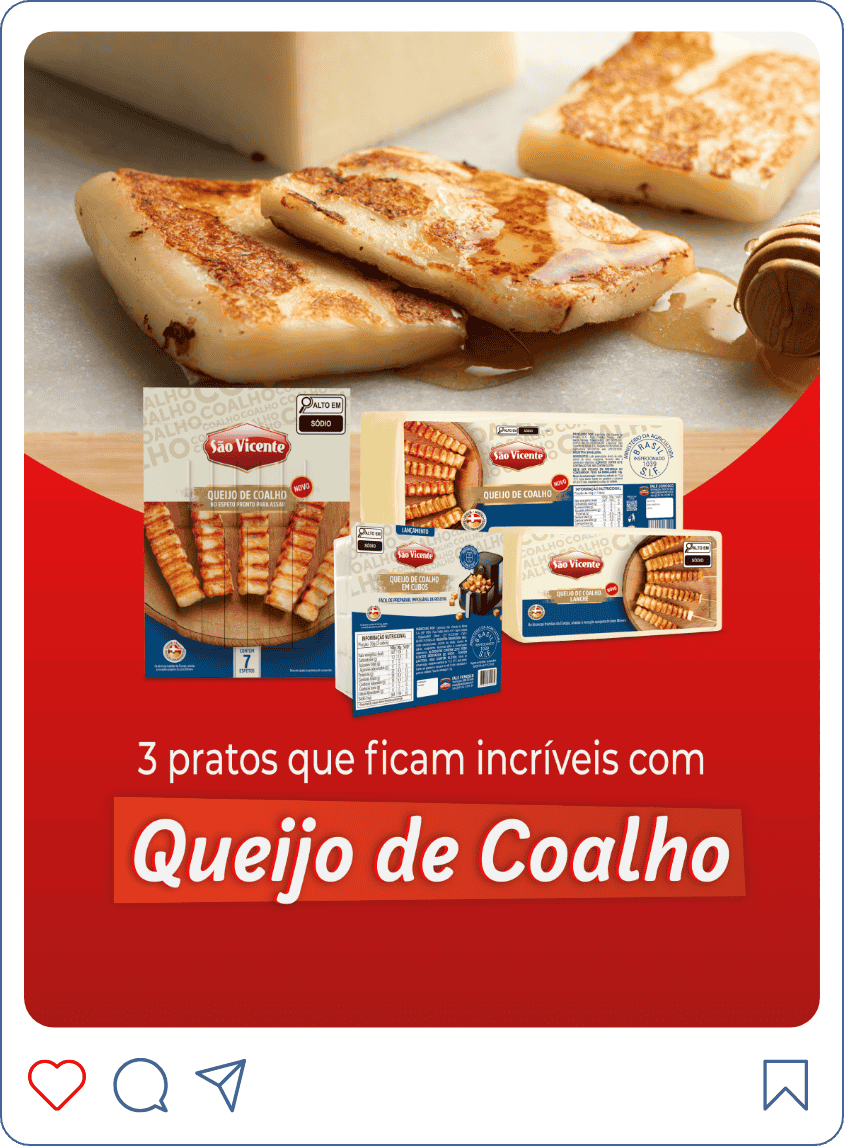 3 pratos que ficam incríveis com Queijo de Coalho